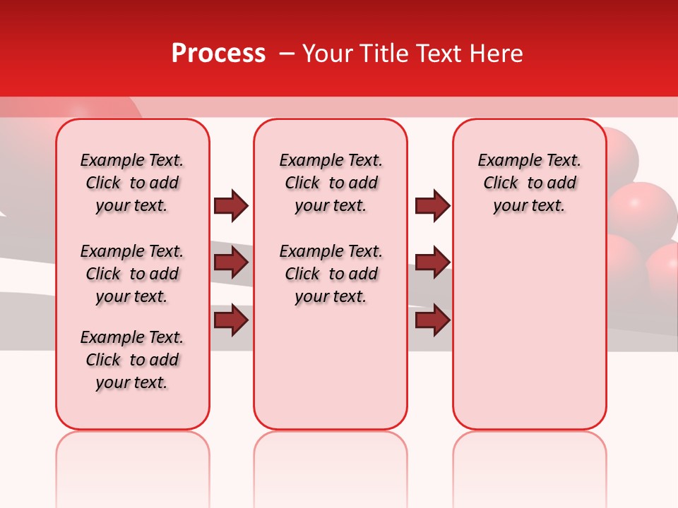 A Red Ball On Top Of A Scale With A Red Ball On Top Of It PowerPoint Template