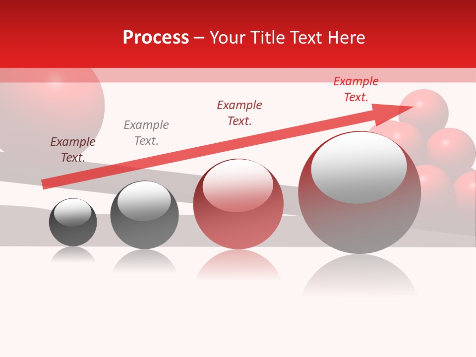 A Red Ball On Top Of A Scale With A Red Ball On Top Of It PowerPoint Template