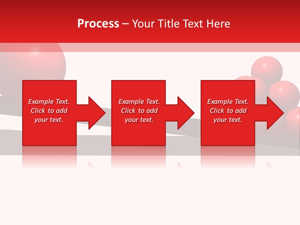 A Red Ball On Top Of A Scale With A Red Ball On Top Of It PowerPoint Template