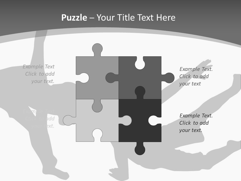 Exercise Posture Girl PowerPoint Template