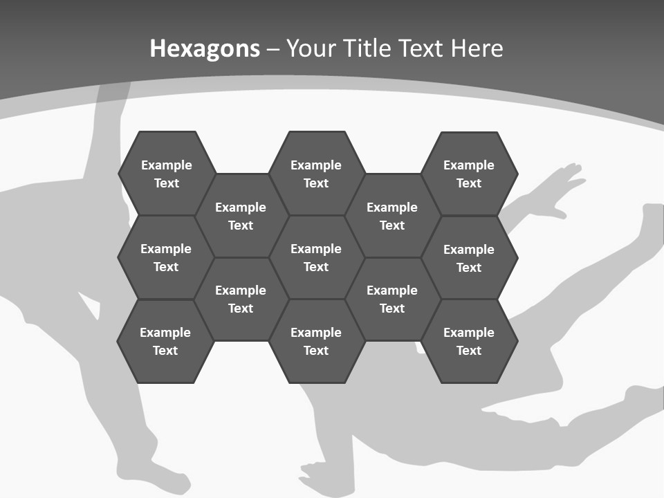 Exercise Posture Girl PowerPoint Template