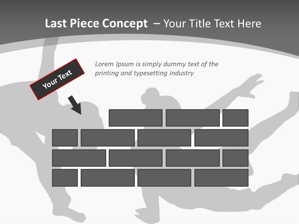 Exercise Posture Girl PowerPoint Template