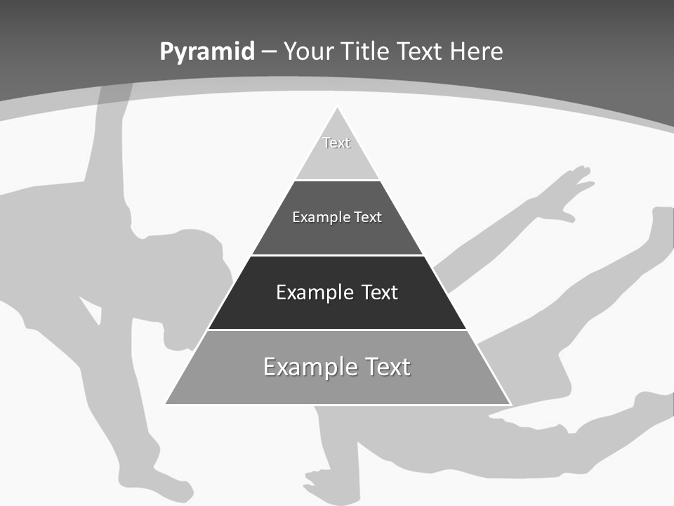 Exercise Posture Girl PowerPoint Template