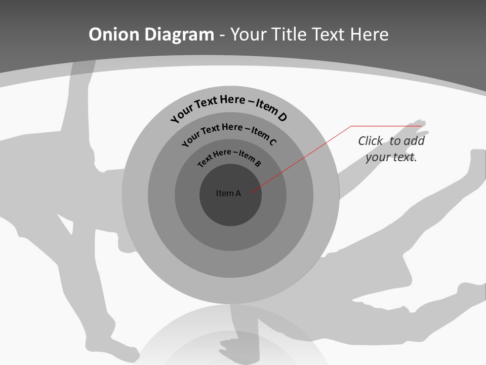 Exercise Posture Girl PowerPoint Template