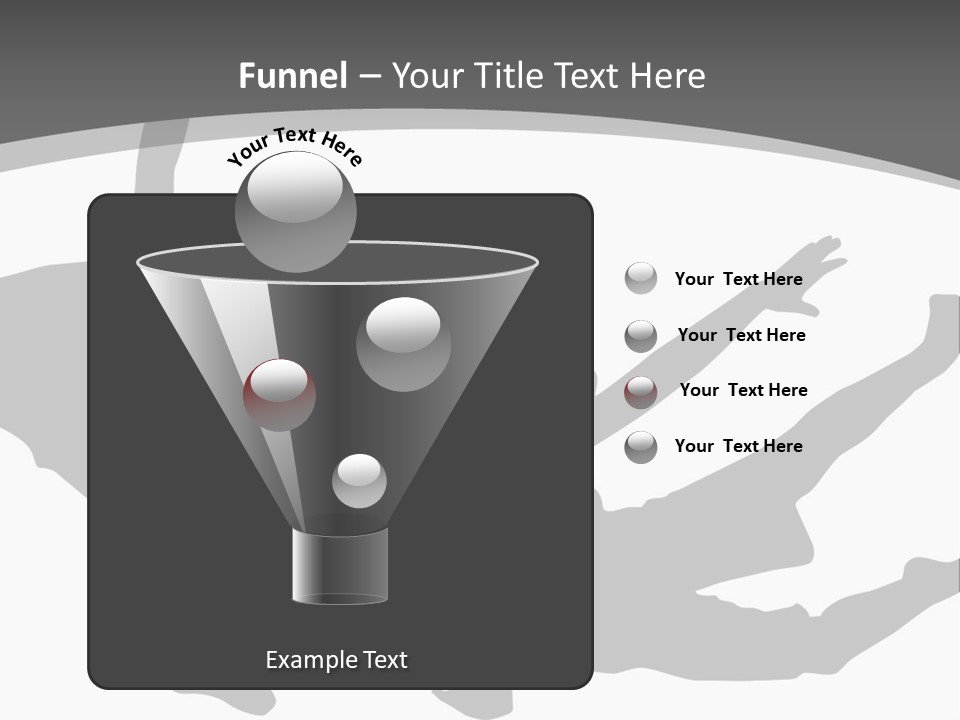 Exercise Posture Girl PowerPoint Template