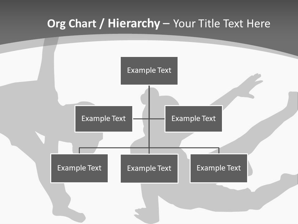 Exercise Posture Girl PowerPoint Template