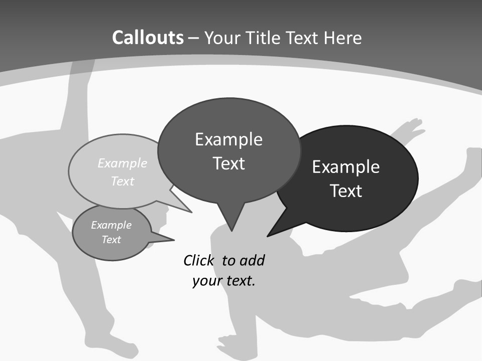 Exercise Posture Girl PowerPoint Template