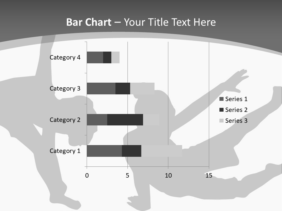 Exercise Posture Girl PowerPoint Template