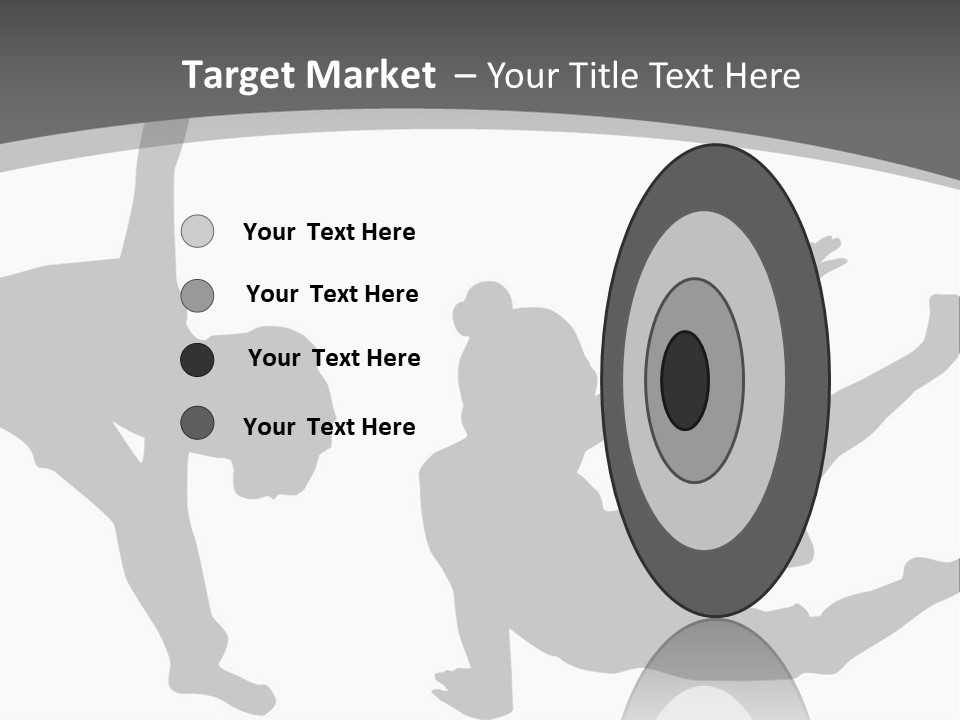 Exercise Posture Girl PowerPoint Template