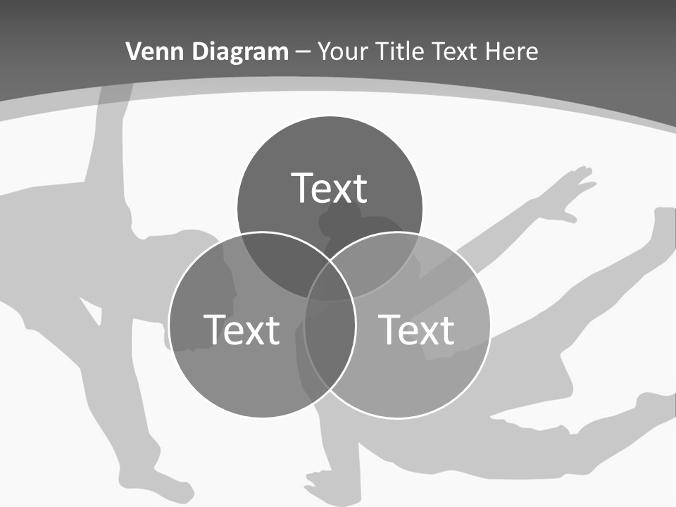 Exercise Posture Girl PowerPoint Template