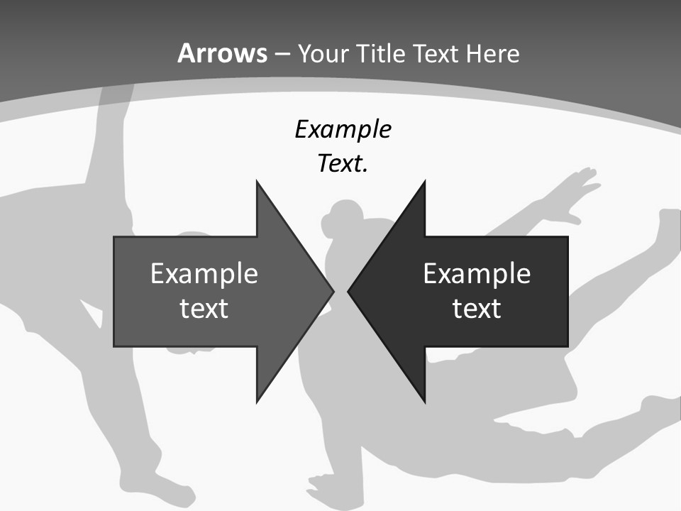 Exercise Posture Girl PowerPoint Template