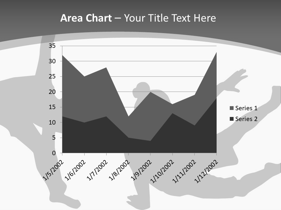Exercise Posture Girl PowerPoint Template