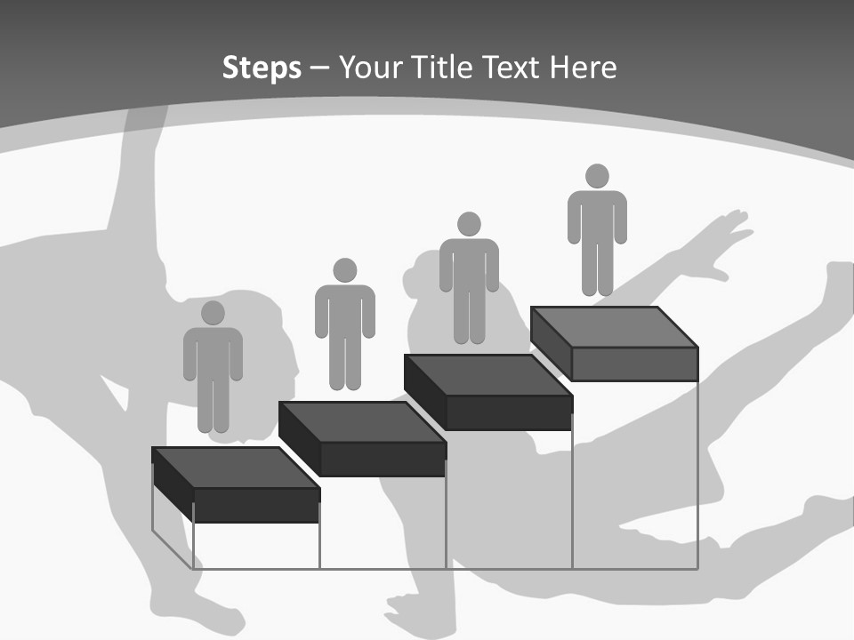 Exercise Posture Girl PowerPoint Template