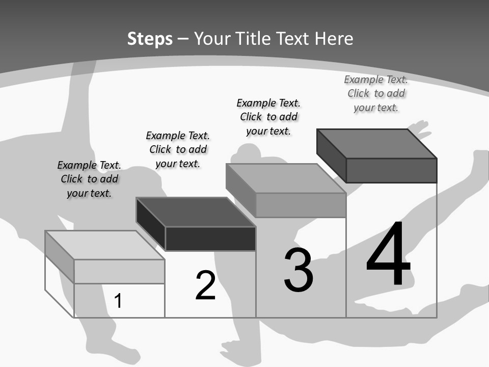 Exercise Posture Girl PowerPoint Template