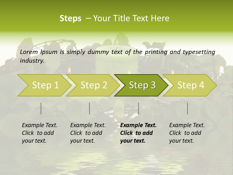 Soft Treatment Comfortable PowerPoint Template