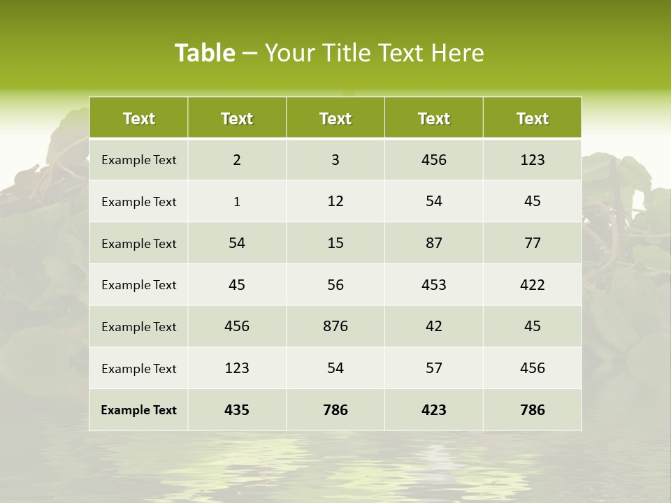 Soft Treatment Comfortable PowerPoint Template