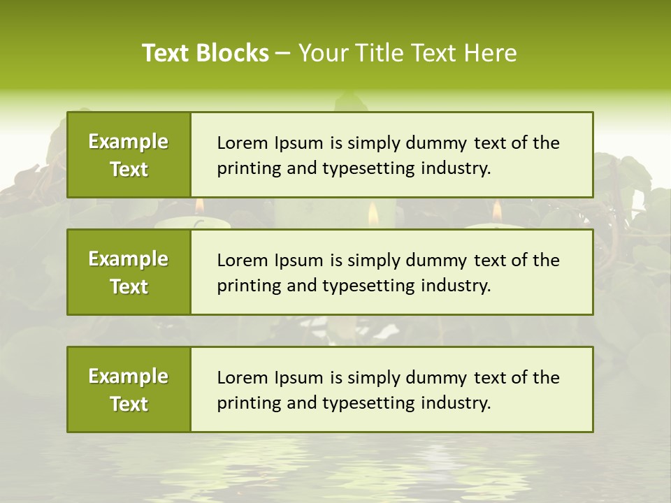 Soft Treatment Comfortable PowerPoint Template
