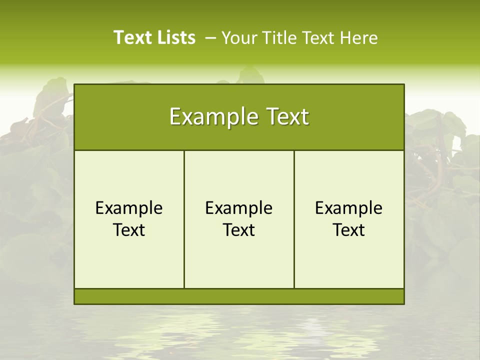 Soft Treatment Comfortable PowerPoint Template