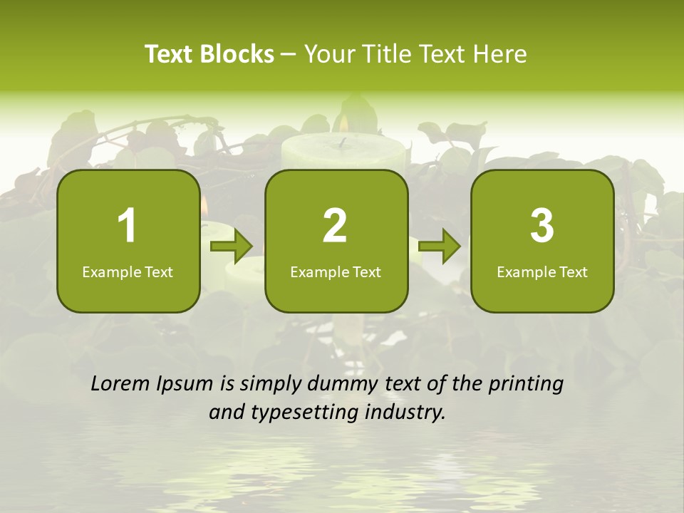 Soft Treatment Comfortable PowerPoint Template