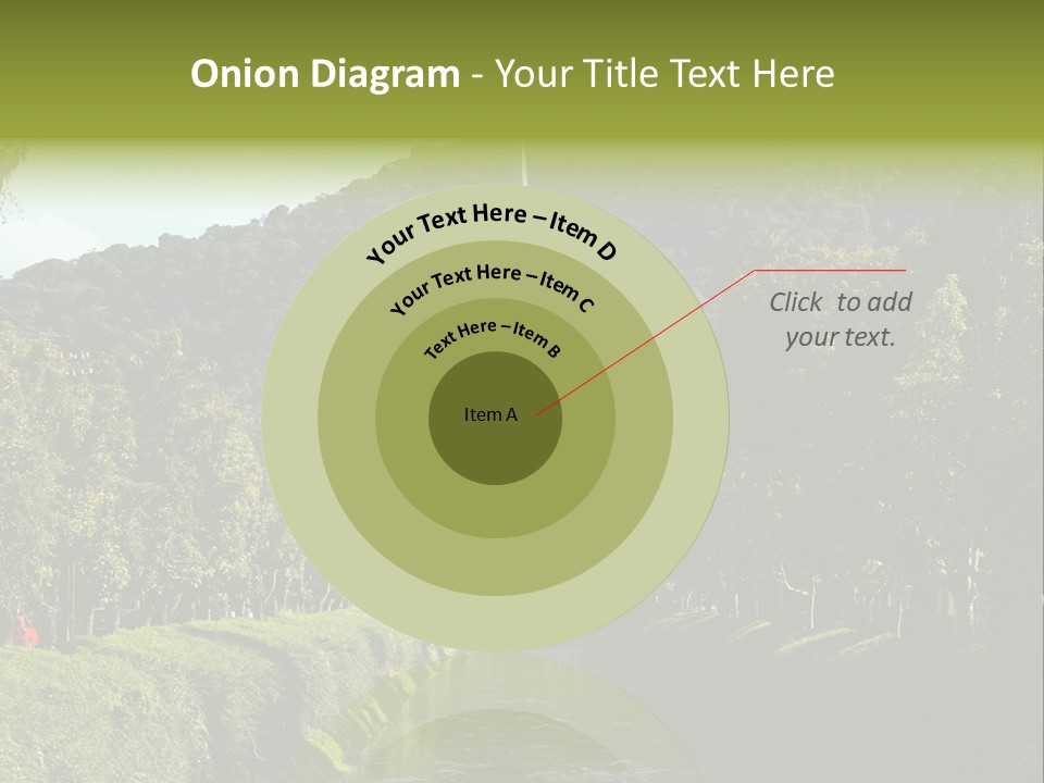 A Church On A Hill With A River In Front Of It PowerPoint Template