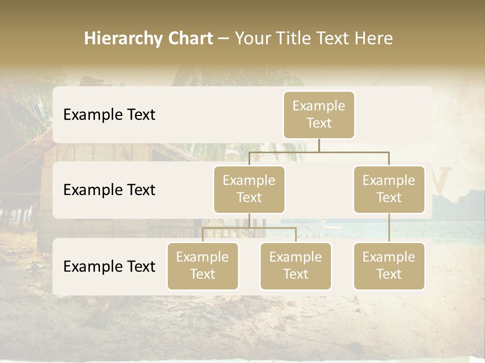 Philippines Nature Sand PowerPoint Template