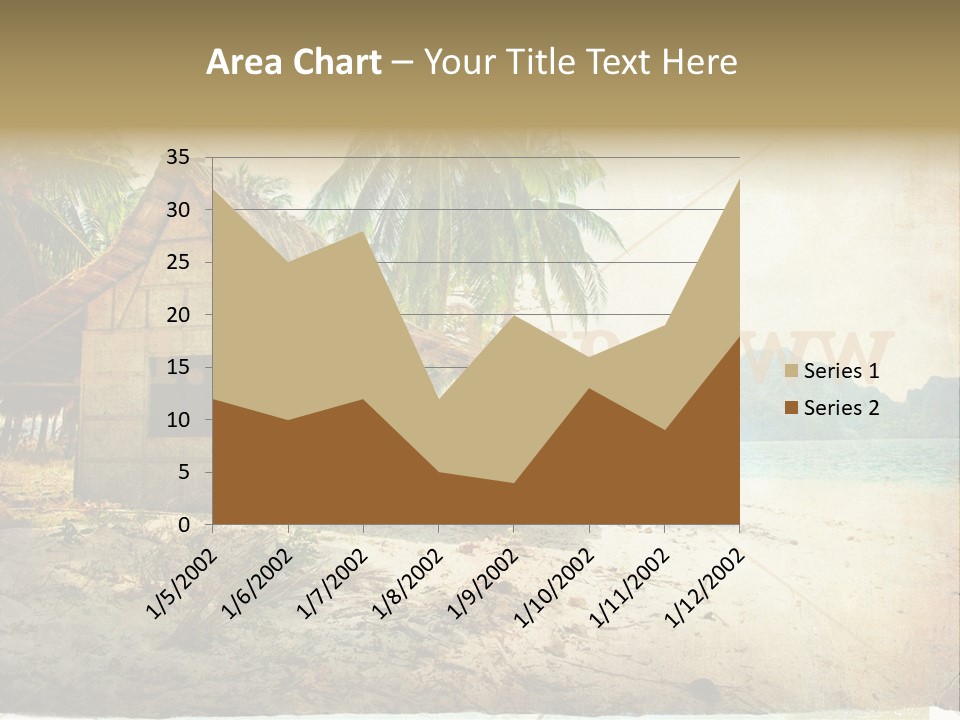 Philippines Nature Sand PowerPoint Template
