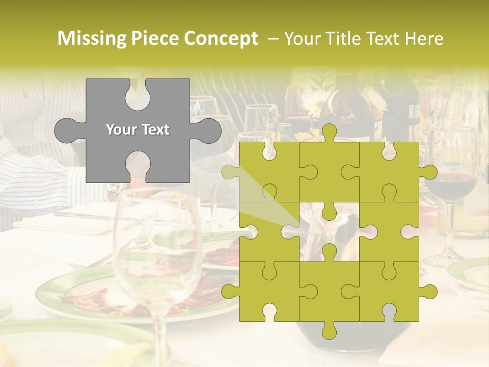 A Group Of People Sitting At A Table With Wine Glasses PowerPoint Template