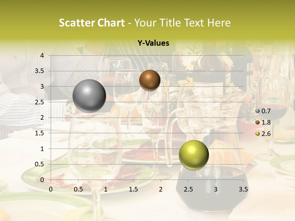 A Group Of People Sitting At A Table With Wine Glasses PowerPoint Template
