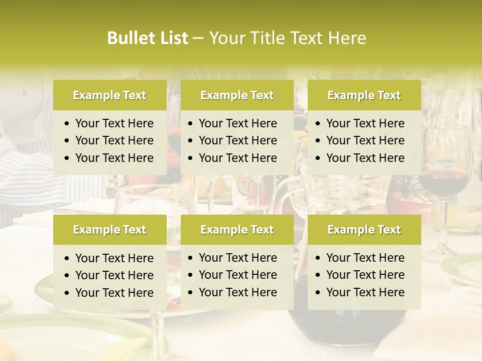 A Group Of People Sitting At A Table With Wine Glasses PowerPoint Template