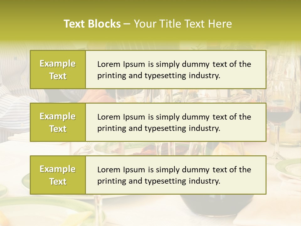 A Group Of People Sitting At A Table With Wine Glasses PowerPoint Template