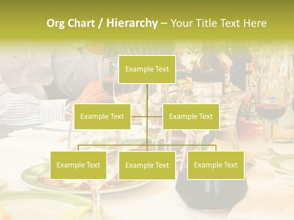 A Group Of People Sitting At A Table With Wine Glasses PowerPoint Template