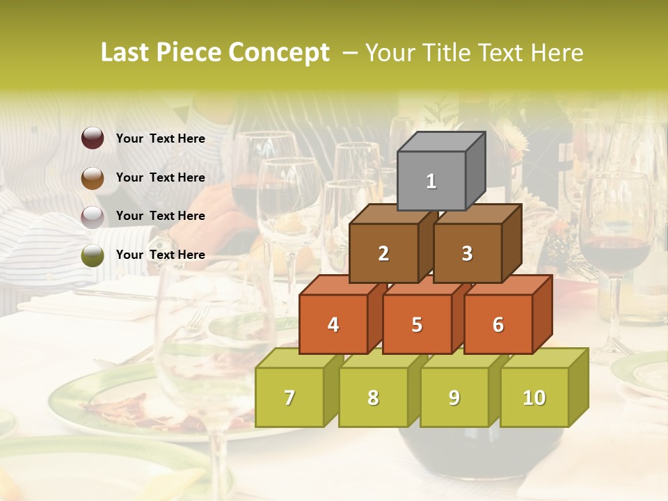 A Group Of People Sitting At A Table With Wine Glasses PowerPoint Template