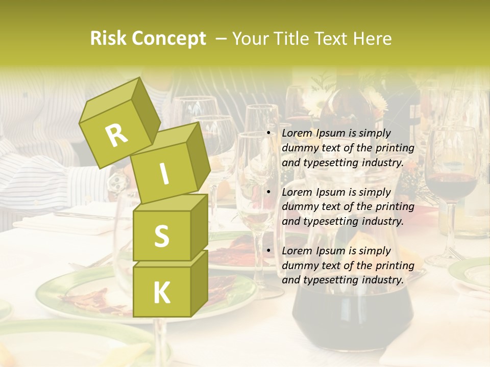 A Group Of People Sitting At A Table With Wine Glasses PowerPoint Template