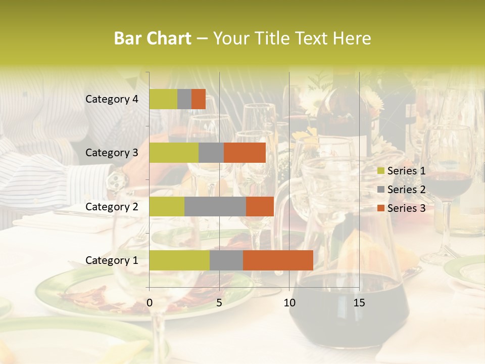 A Group Of People Sitting At A Table With Wine Glasses PowerPoint Template