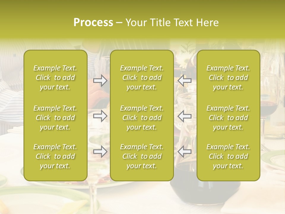 A Group Of People Sitting At A Table With Wine Glasses PowerPoint Template
