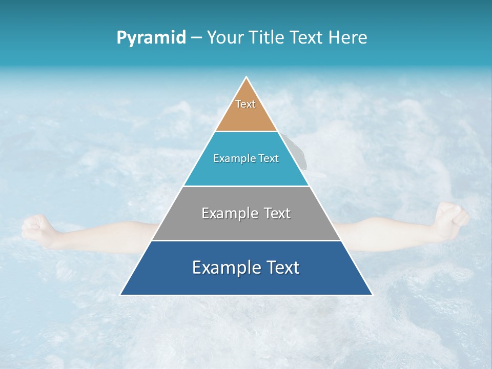 Horizontal Ornate Hairstyle PowerPoint Template