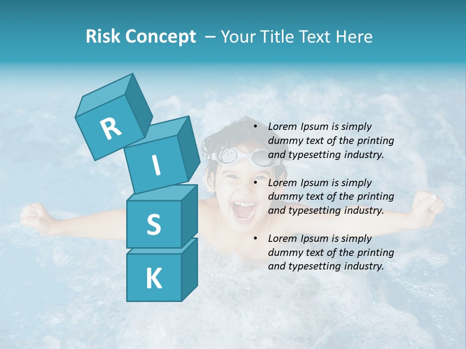 Horizontal Ornate Hairstyle PowerPoint Template