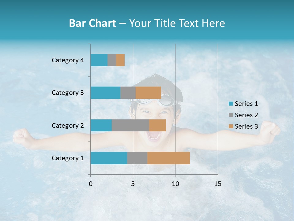 Horizontal Ornate Hairstyle PowerPoint Template