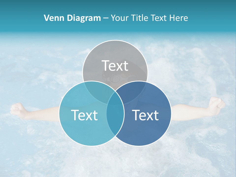 Horizontal Ornate Hairstyle PowerPoint Template