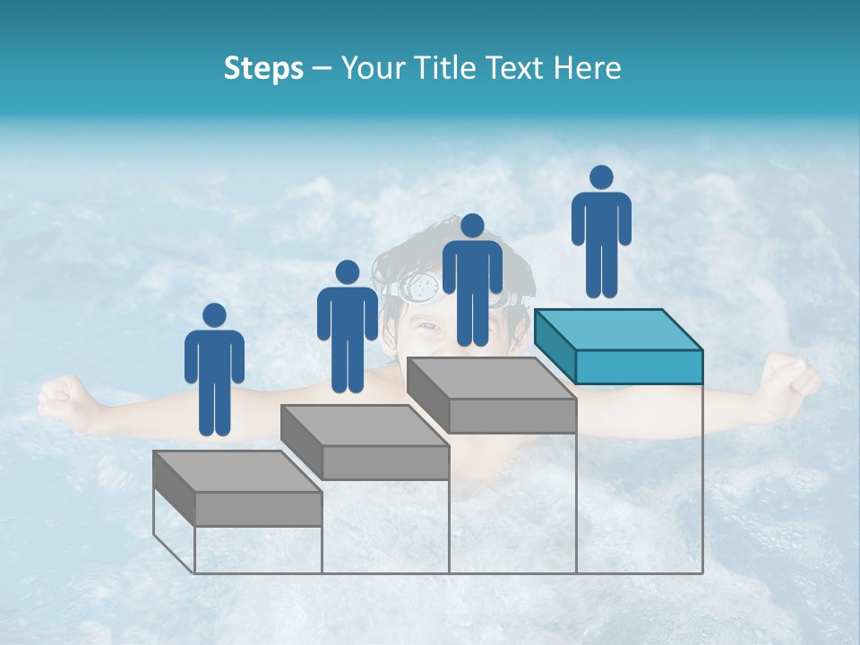 Horizontal Ornate Hairstyle PowerPoint Template