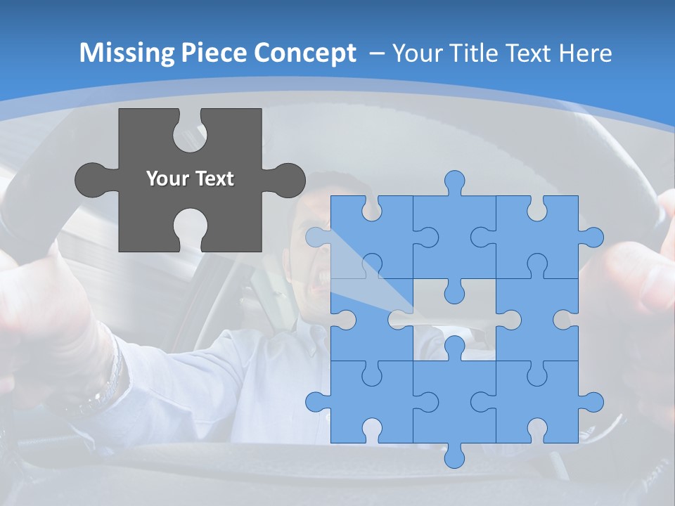 Gripping Driver Fury PowerPoint Template