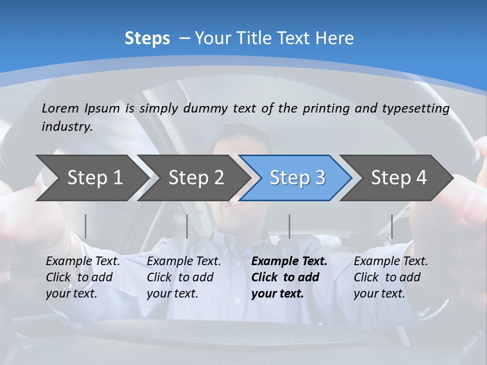 Gripping Driver Fury PowerPoint Template