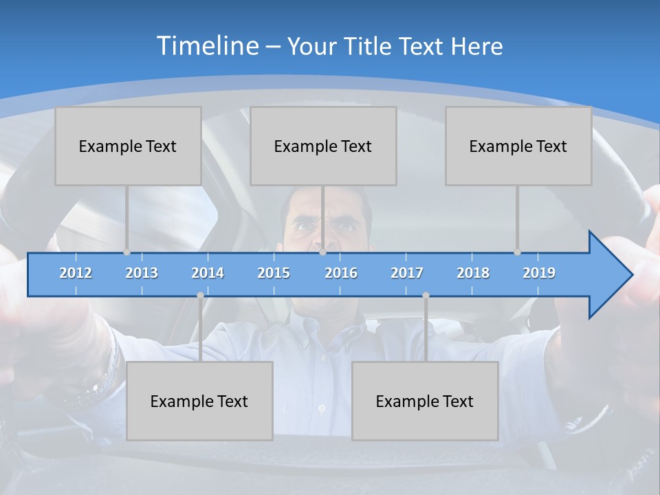 Gripping Driver Fury PowerPoint Template