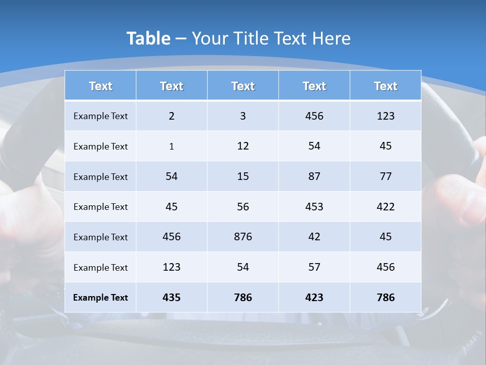 Gripping Driver Fury PowerPoint Template
