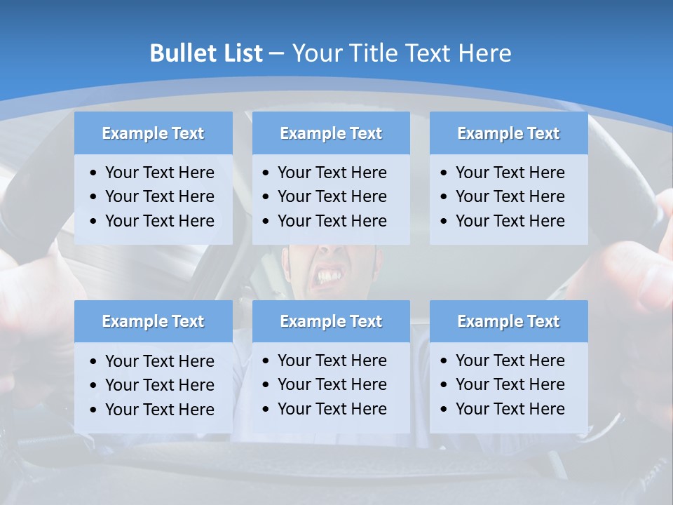 Gripping Driver Fury PowerPoint Template