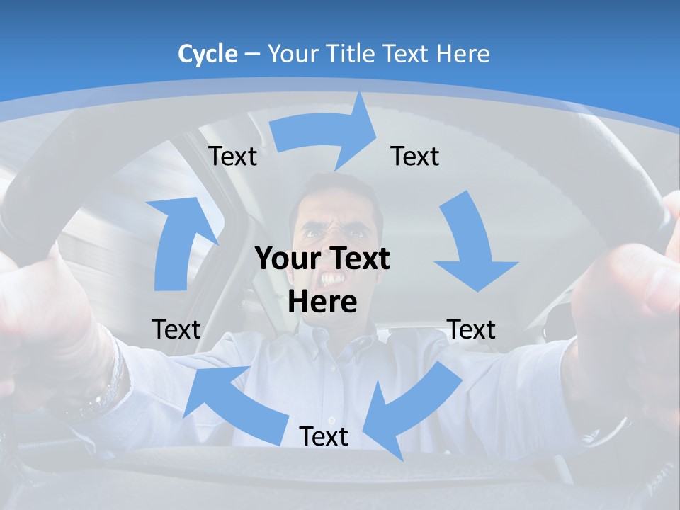 Gripping Driver Fury PowerPoint Template