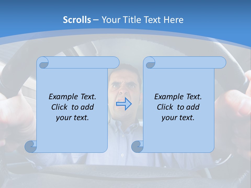 Gripping Driver Fury PowerPoint Template