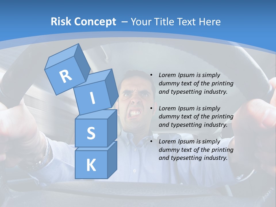 Gripping Driver Fury PowerPoint Template