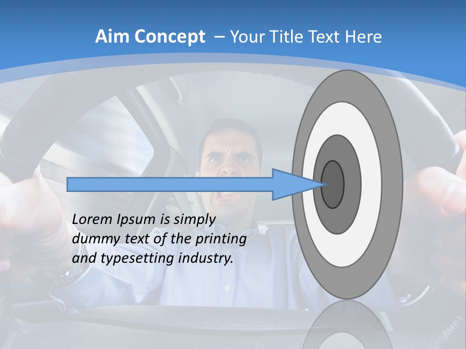 Gripping Driver Fury PowerPoint Template