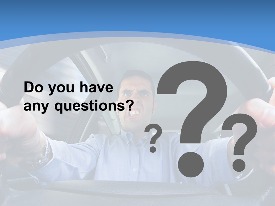 Gripping Driver Fury PowerPoint Template